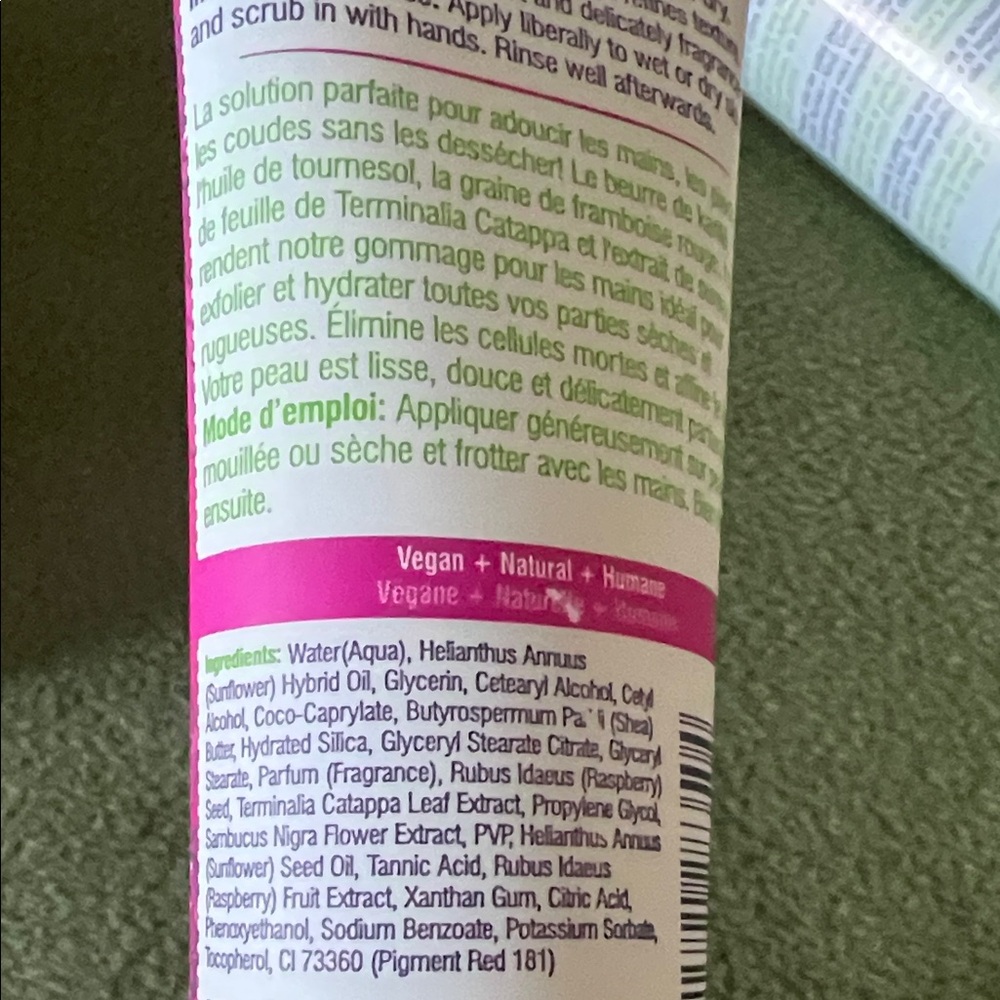Human+kind  Elderflower & Raspberry Hand Scrub 2.5 Fl.Oz - Picture 4 of 7